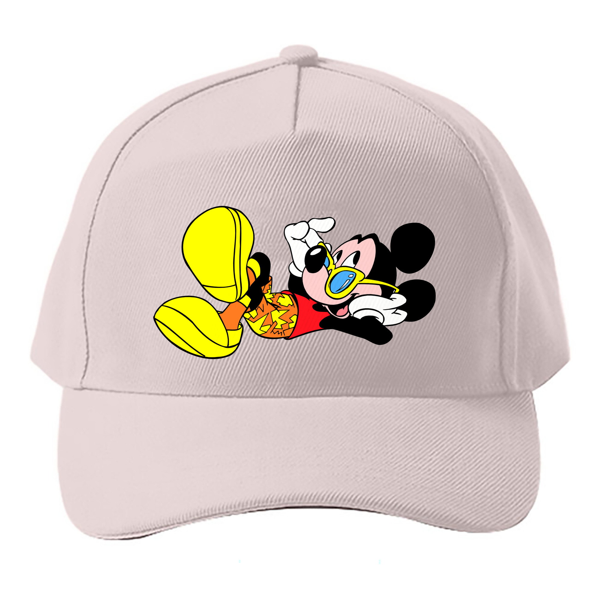 （画像用） ミッキーマウス Mickey Mouse ベースボールキャップ 綿100％ 男女兼用 帽子 スポーツ